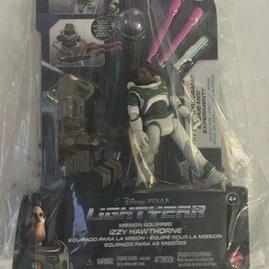 Izzy Hawthorn mission equipped